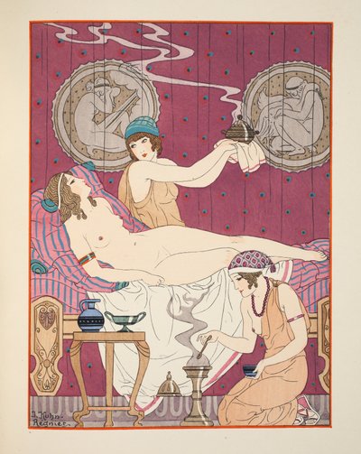 Aromatische fumigaties, illustratie uit 