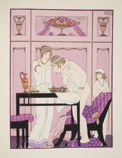 Neusbloeding, illustratie uit 