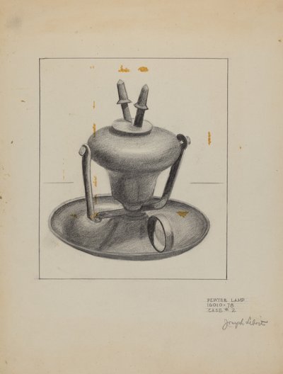Lamp door Joseph Leboit