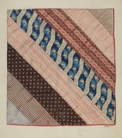 Quilt: Achterkant door Joseph Lubrano