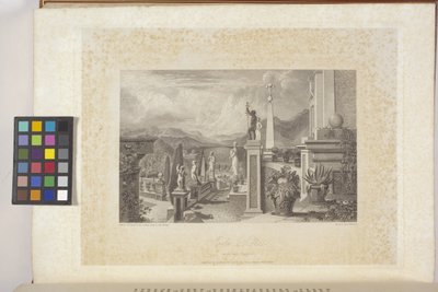 Isola Bella aan het Lago Maggiore door Joseph Mallord William (after) Turner