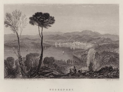 Negropont door Joseph Mallord William (after) Turner