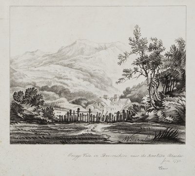Vale of Elan door Joseph Mallord William (after) Turner