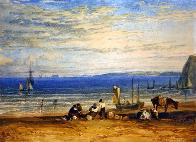 Babbacombe Baai door Joseph Mallord William Turner