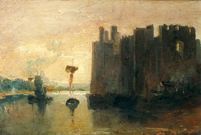 Caernarvon Kasteel door Joseph Mallord William Turner