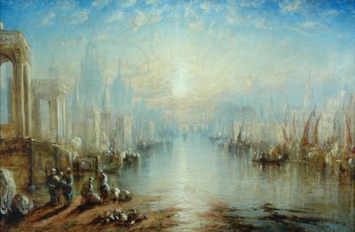 Capriccio, Venetië door Joseph Mallord William Turner
