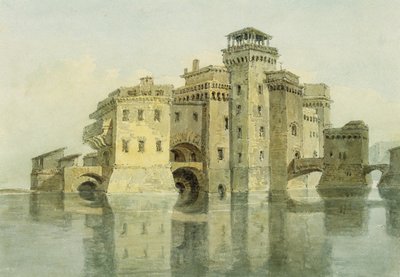 Kasteel, datum onbekend door Joseph Mallord William Turner