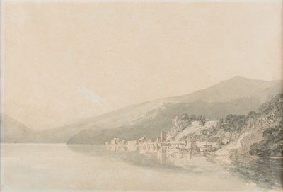 Klooster bij Villa Giulia, Comomeer, datum onbekend door Joseph Mallord William Turner