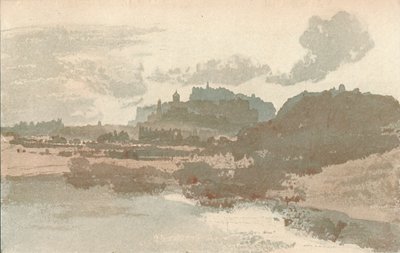 Edinburgh: Vanaf St. Margarets Loch, 1909 door Joseph Mallord William Turner