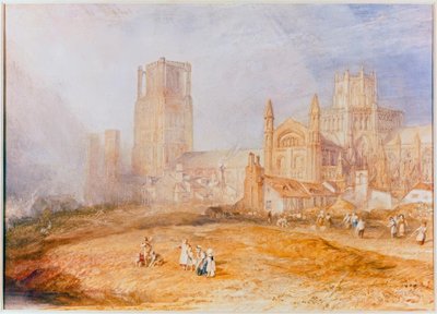Ely Cathedral door Joseph Mallord William Turner