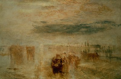 Avond, Naar het Bal door Joseph Mallord William Turner