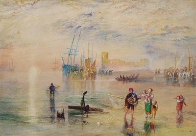 Flint Castle, c.1834 door Joseph Mallord William Turner