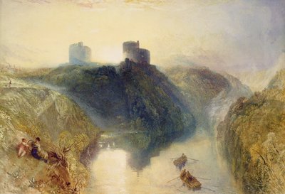 Kilgarren Kasteel, Pembrokeshire door Joseph Mallord William Turner