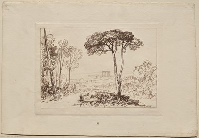 Scène in de Campagna door Joseph Mallord William Turner