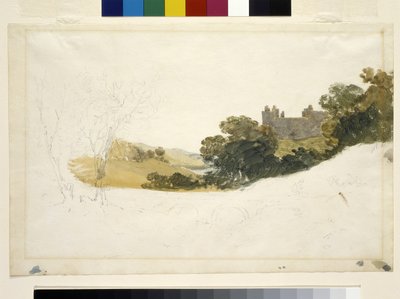 Linlithgow Palace, Schotland door Joseph Mallord William Turner