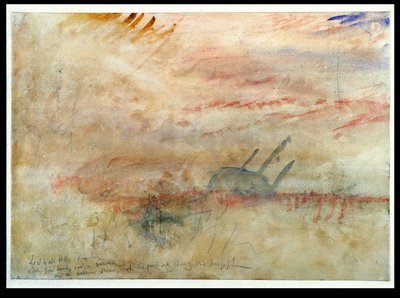 Verloren aan alle hoop De Brig, c.1845-50 door Joseph Mallord William Turner