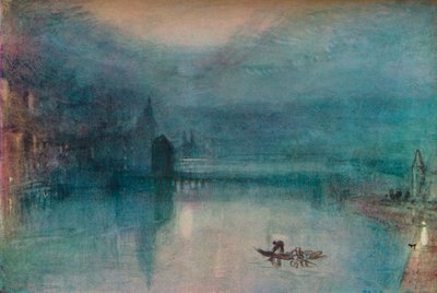 Luzern - Avond, c1842, 1946 door Joseph Mallord William Turner