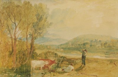 Lulworth Castle, Dorset, c.1820 door Joseph Mallord William Turner