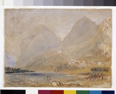 Martinswand, nabij Innsbruck door Joseph Mallord William Turner