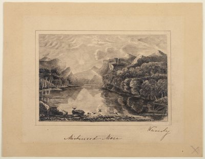 Meer van Mirkwood door Joseph Mallord William Turner