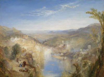 Modern Italië - De Pifferari door Joseph Mallord William Turner