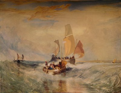 Nu voor de Schilder Touw Passagiers aan boord, 1827, 1938 door Joseph Mallord William Turner