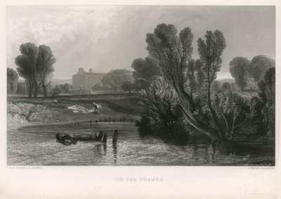 Op de Theems door Joseph Mallord William Turner