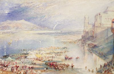 Deel van de Ghaut bij Hurdwar, c.1835 door Joseph Mallord William Turner