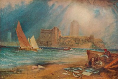 Pembroke Castle, Wales, ca. 1829 door Joseph Mallord William Turner