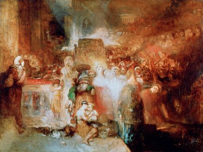 Pilatus wast zijn handen, 1830 door Joseph Mallord William Turner