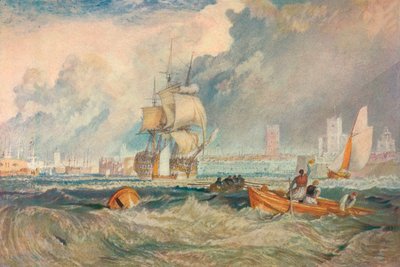 Portsmouth, ca. 1824-5, 1905 door Joseph Mallord William Turner