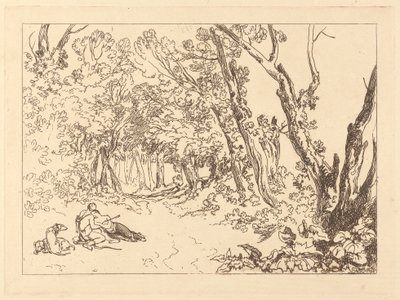 Procris en Cephalus door Joseph Mallord William Turner