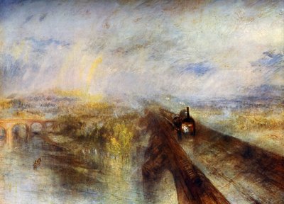 Regen, Stoom en Snelheid - de Great Western Railway door Joseph Mallord William Turner