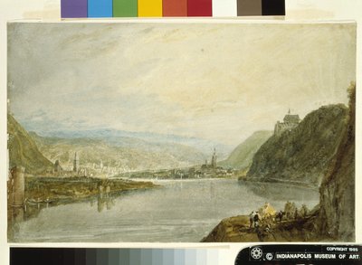 Remagen, Erpel en Linz door Joseph Mallord William Turner
