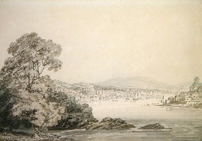 Rivierscène door Joseph Mallord William Turner