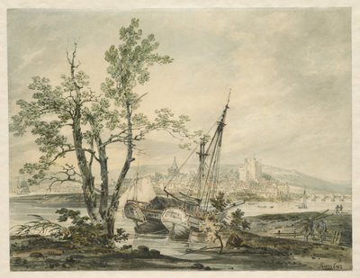 Rochester, ca. 1793 door Joseph Mallord William Turner