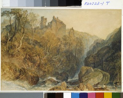 Rosslyn Castle door Joseph Mallord William Turner