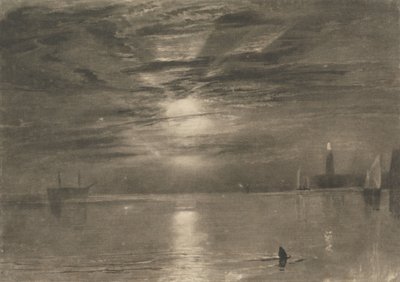 Vuurtoren van Shields door Joseph Mallord William Turner