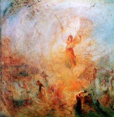 De engel staande in de zon, 1846 door Joseph Mallord William Turner