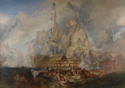 De Slag bij Trafalgar, 21 oktober 1805 door Joseph Mallord William Turner