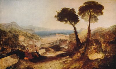 De Baai van Baiae, met Apollo en de Sibylle, c1823, c1915 door Joseph Mallord William Turner