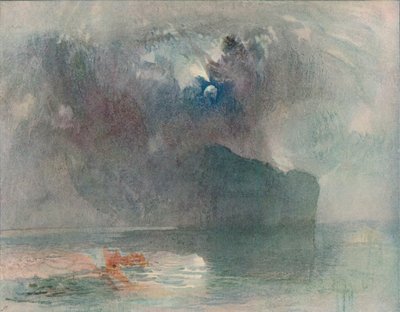 De Seelisberg: Maanlicht door Joseph Mallord William Turner