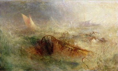 De Storm door Joseph Mallord William Turner