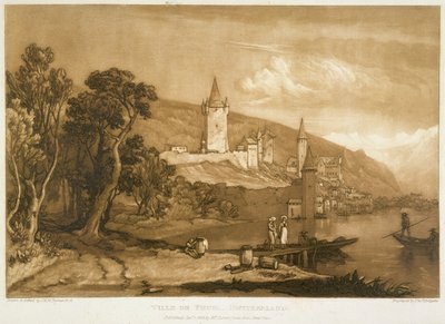 De stad Thun, uit de 