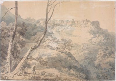 Tivoli met de Tempel van de Sibylle door Joseph Mallord William Turner