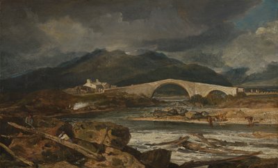 Tummel Bridge, Perthshire door Joseph Mallord William Turner