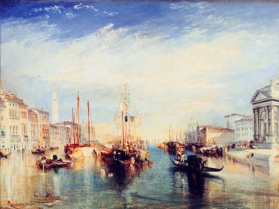 Venetië, vanaf de veranda van de Madonna della Salute, c1835 door Joseph Mallord William Turner