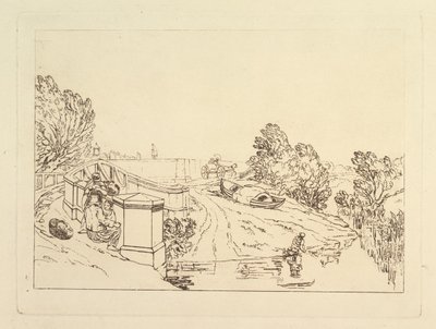 Waterkersverzamelaars, Liber Studiorum, deel XIII door Joseph Mallord William Turner