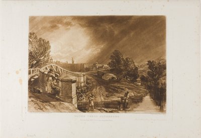 Waterkers Verzamelaars, plaat 62 uit Liber Studiorum door Joseph Mallord William Turner