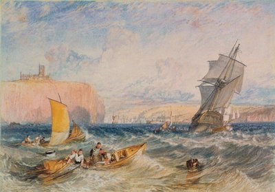 Whitby, 1824 door Joseph Mallord William Turner